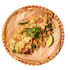 Пад тай с креветкой