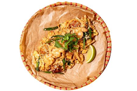 Пад тай с креветкой