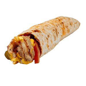 Дурум с курицей и сливочным соусом