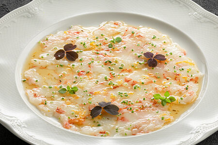 Карпаччо из лангустина												