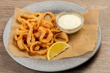 Кальмары в хрустящей панировке