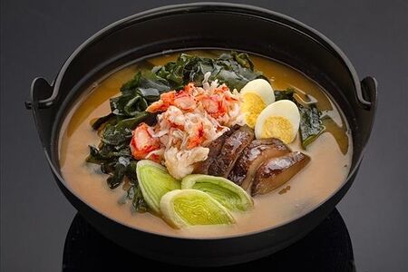 Мисо-суп с камчатским крабом
