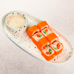 Мамин ролл с курицей