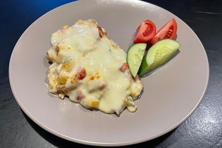 Филе куриной грудки под сыром 