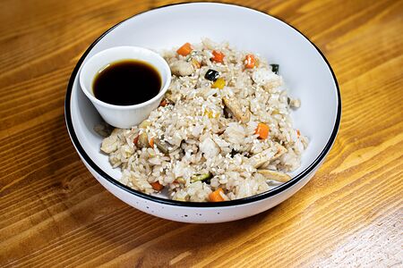 Рис с курицей