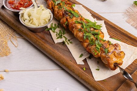 Шашлык из cвинoй шеи