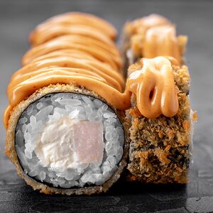 Темпура с копченой курицей