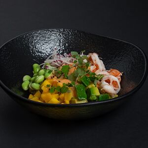 Боул с креветкой, рисом или киноа