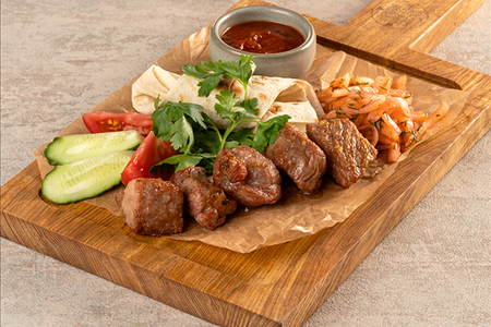 Шашлык из свиной шеи