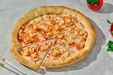 Пицца чили шримп