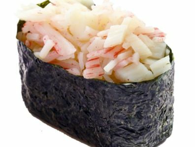 Гункан с крабом