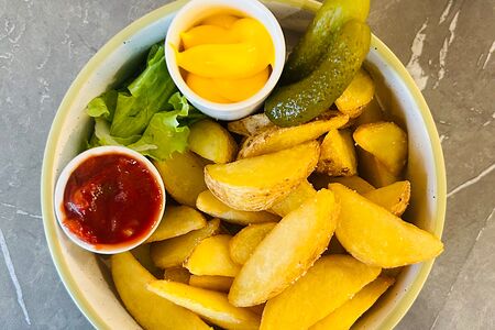 Картошка по-деревенски 