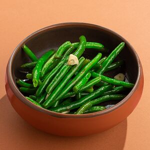 Жареная стручковая фасоль