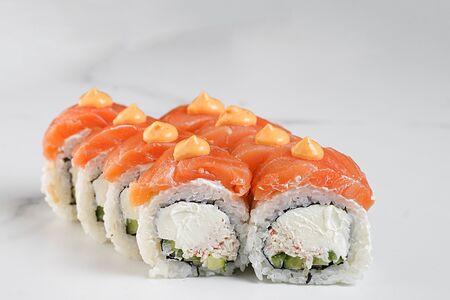 Копчёная Филадельфия с крабом