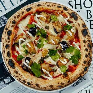 Пицца Хрустящий баклажан 