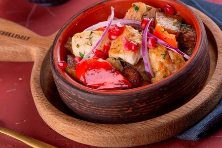 Оджахури с куриной грудкой