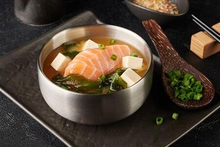 Мисо с лососем