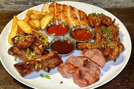 Мясная тарелка гриль