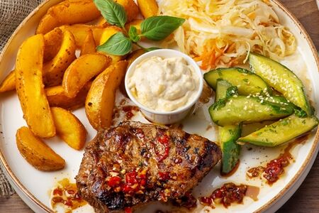 Стейк из свинины