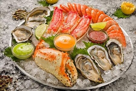 Ассорти из морепродуктов