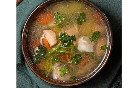 Уха на березовых углях