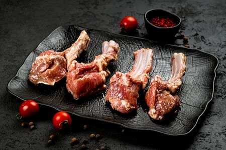 Маринованный шашлык из корейки ягнёнка 