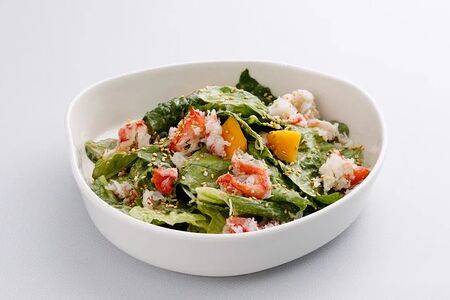 Салат с камчатским крабом