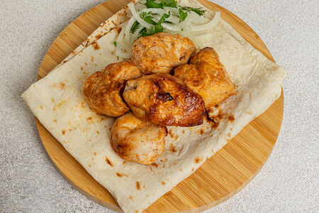 Шашлык из куриного филе