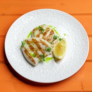 Кальмар фаршированный