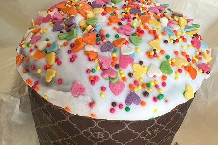 Кулич Пасхальный с изюмом