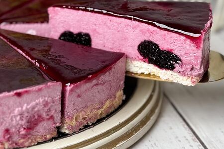 Черничный торт