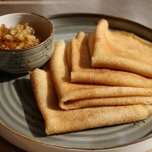 Блины с конфитюром