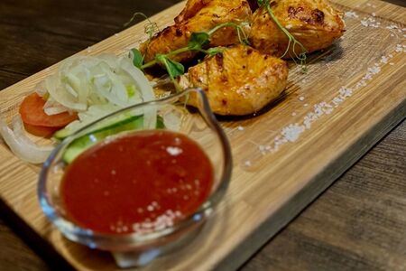 Шашлык из куриной грудки