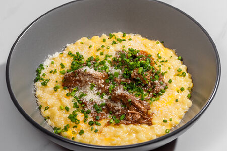 Мак энд чиз с говядиной