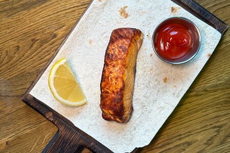 Шашлык из семги