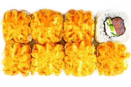 Запеченный Лосось-манго