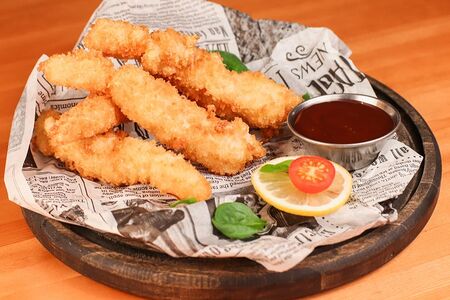 Креветки темпура