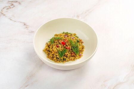 Киноа с овощами