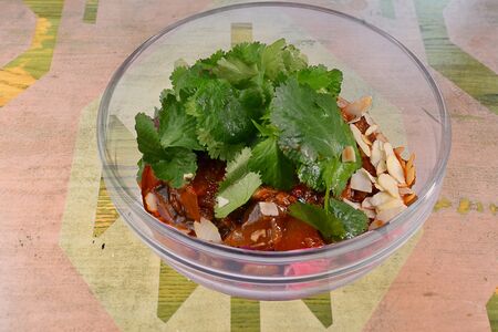 Аджапсандали с грузинскими травами