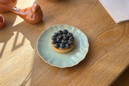 Тарт с голубикой