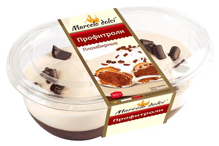 Пирожное Профитроли пломбирные