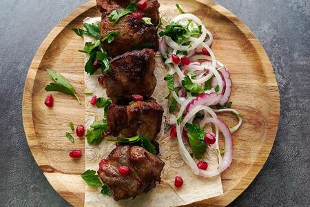 Шашлык из свиной шеи