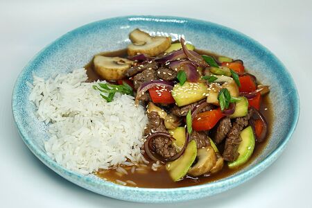 Стир-фрай с говядиной