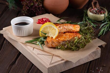 Шашлык из Семги (стейк)