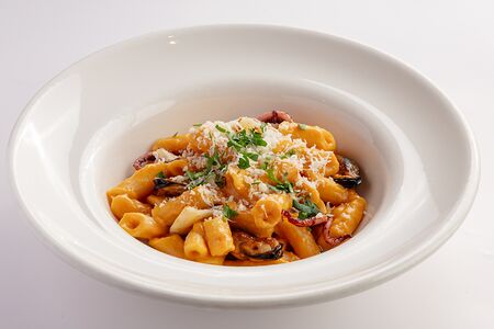 Паста с креветками