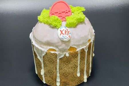 Кулич на опаре Премиум с  цукатами, изюмом и цитрусовыми