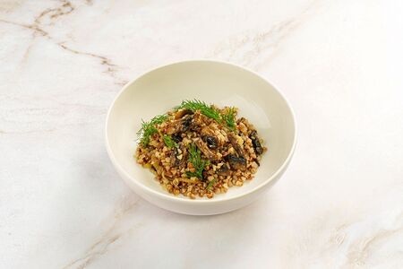 Гречка с грибами