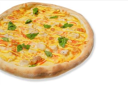 Сытная курочка пицца