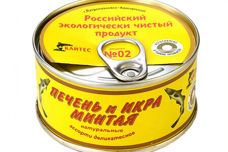 Печень и икра минтая