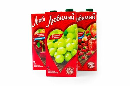Сок Любимый Яблоко 1л